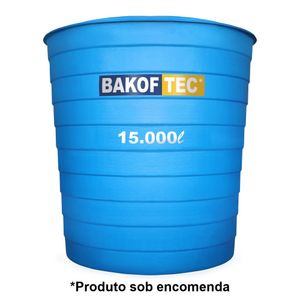 Caixa d'Água em Fibra de Vidro com Tampa 15.000L Bakof