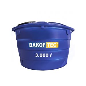 Caixa d'Água em Polietileno com Tampa 3.000L Bakof