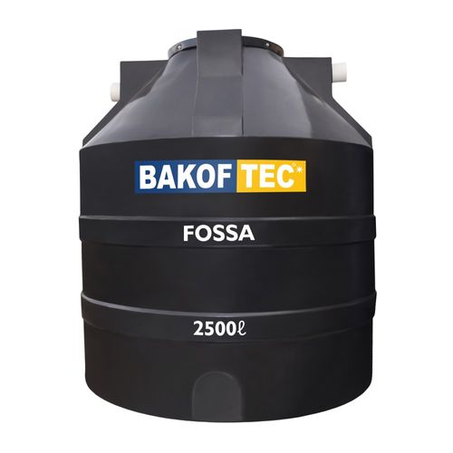 Fossa Séptica em Polietileno 2.500L Preto Bakof