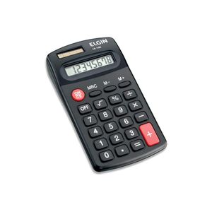 Calculadora de Bolso 8 dígitos Preta CB 1485 Elgin