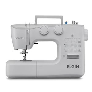 Máquina de Costura Única Branco 220V JX-4040 Elgin