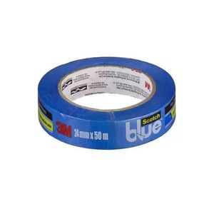 Fita Crepe para Pintura 24mm x 50m Azul 2090 3M