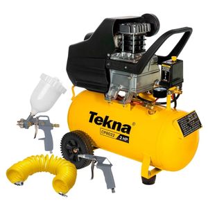 Compressor de ar 6,4/20L com Kit Acessórios 220V CP8022-2CK3B Tekna