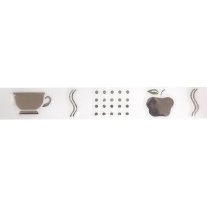 Faixa Decorativa Metallo 5,2 x 33,4 cm 5130 Ceusa