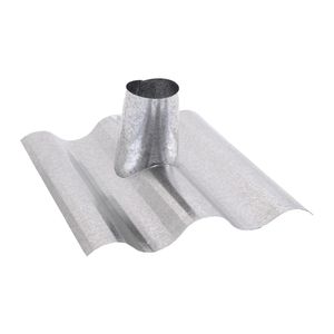 Acabamento Chaminé Telha 6mm Galvanizado Adams