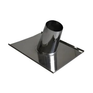 Acabamento Chaminé Liso Inox Adams