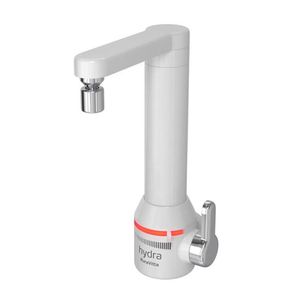 Torneira Eletrônica PuraVitta Parede Branca 5500W 220V Hydra
