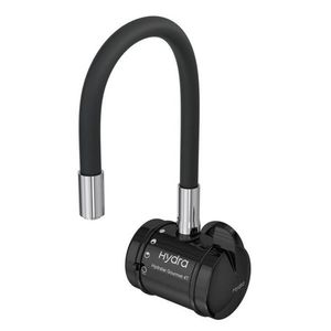 Torneira Elétrica Hydralar Gourmet 4T Parede Preto 5500W 220V Hydra