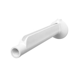 Haste/Braço para Chuveiro 30cm Branco Fame