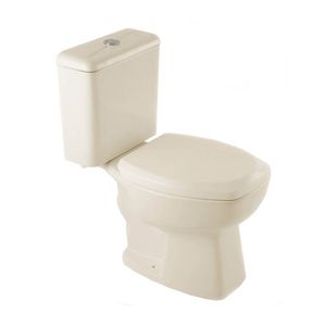 Kit Bacia + Caixa acoplada Thema Bege Incepa