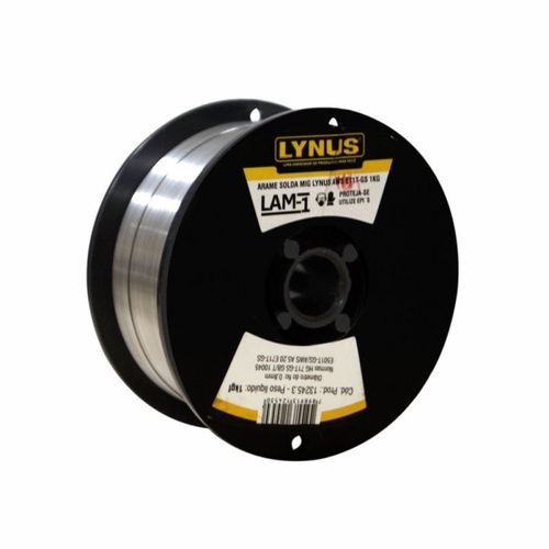 Arame para Solda MIG sem Gás 0,8mm 1kg LAM-1 Lynus