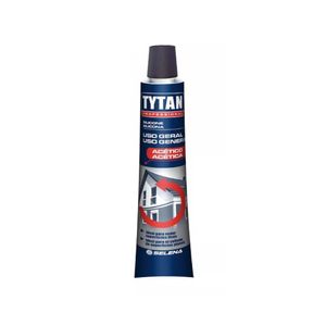Silicone Uso Geral Transparente/Incolor 50g Tytan