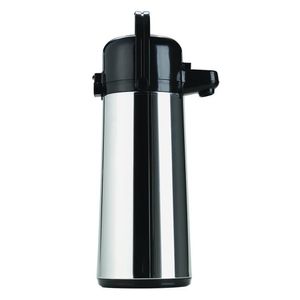 Garrafa térmica Air Pot 1,8L Inox/Preto Invicta