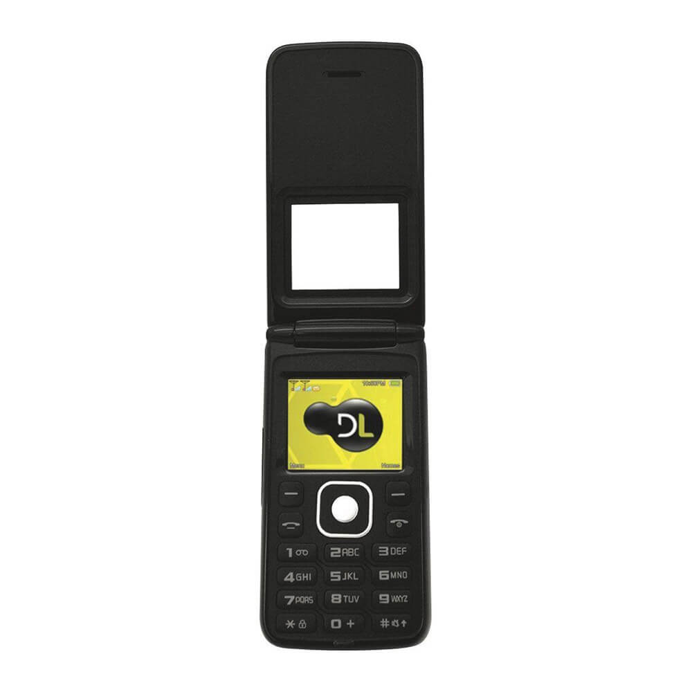 Celular Flip Amarelo YC-230 DL