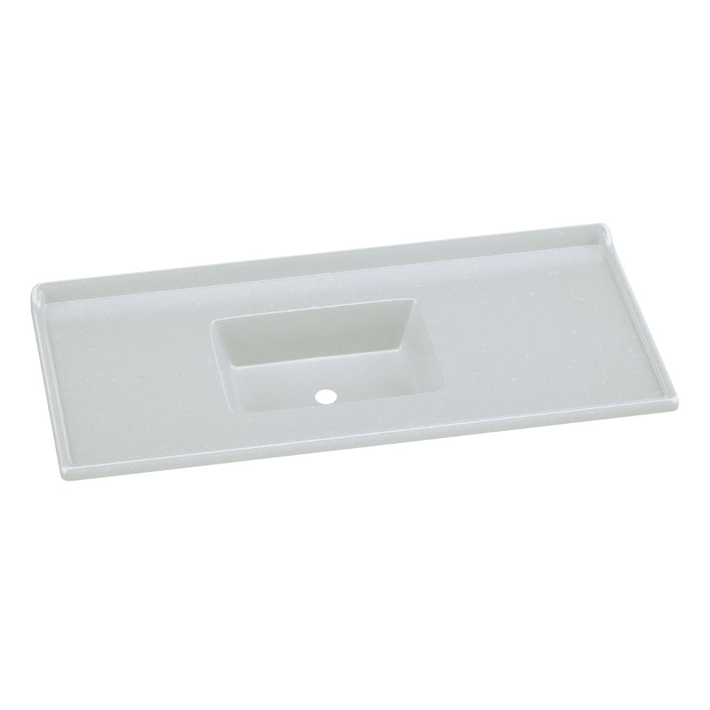 Pia Sintética Standard Granitada 120 x 50 cm Branco sem Válvula 504307 Rorato