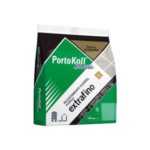 Rejunte Flexível Extrafino 1kg Cerâmica/porcelanato Grafite Portokoll