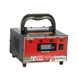 Carregador de Bateria 10Ah 12V CA012 Sentinela