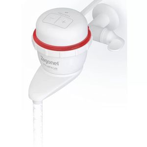 Torneira Eletrônica Pratica Touch Parede Branco 5500W 220V Zagonel