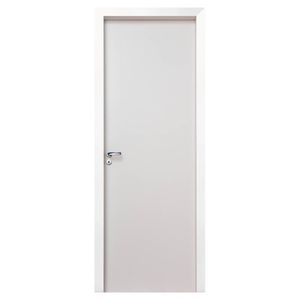 Porta de MDF Interna 60 x 213 cm Lado Direito Branco 7966 Grantok