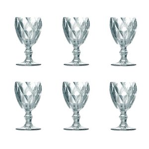 Jogo de taças 6 peças Diamante Vinho 240ml 455 Class