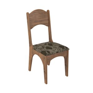 Cadeira Nobre Chenille/Floral CA18 Dalla Costa