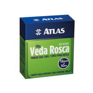 Fita Veda Rosca 12mm x 10m AT2610 Atlas