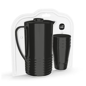 Kit Cozinha 5 peças Preto UZ216 UZ Utilidades