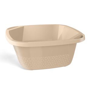 Bacia Plástica 14L Cappuccino UZ413 UZ Utilidades