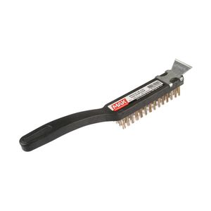 Escova de Aço 4 Fileiras com Raspador 415419 Max