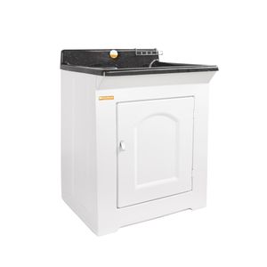 Tanque de Fibra Gabinete ABS 50L Preto 021 Stilofibras