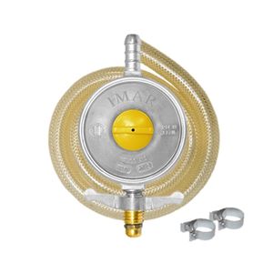 Válvula de Gás GLP 2kg/h com Mangueira PVC 1,25m 2000/05 Imar