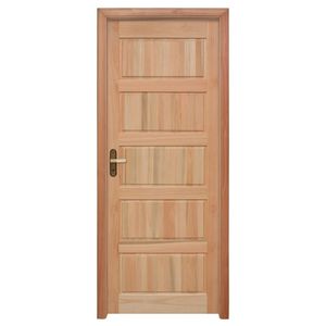 Porta de Eucalipto Direito 84 x 213 cm EWK P06 M30 Rondosul