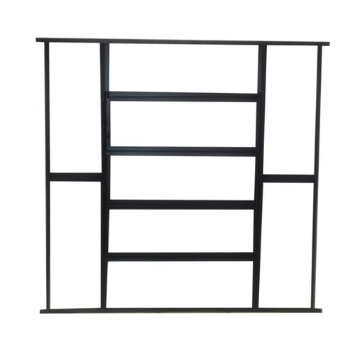 Janela de Aço Basculante 120 x 120 cm Preto 100150 Machado