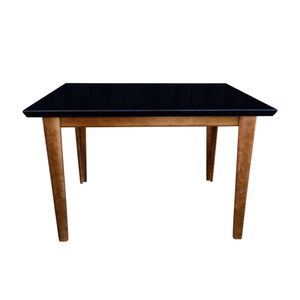 Mesa Sol 120 x 80cm Preto/Chocolate MFK