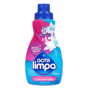 Amaciante Concentrado Azul 500ml Gota Limpa