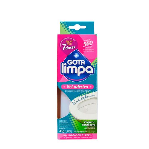 Gel Adesivo 7x Eucalipto 41gr Gota Limpa