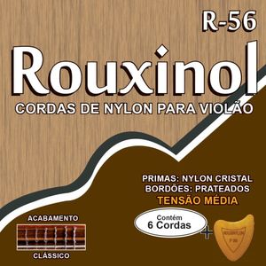 Cordas de Nylon para Violão R-56 Rouxinol