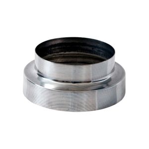 Redutor Adaptador Chaminé Alumínio 126x100mm WDB