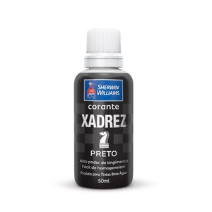 Corante Líquido Xadrez 50ml Preto Sherwin Williams
