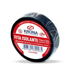 Fita Isolante Anti-chama 19mm x 10m 1301 Krona