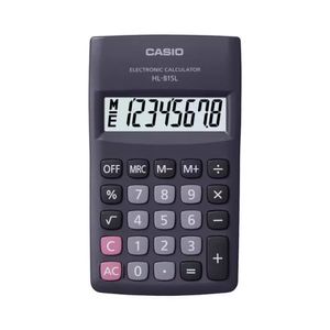 Calculadora de Bolso 8 dígitos Black HL-815L Casio