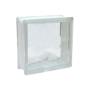 Tijolo de Vidro Wave Transparente 187275 Liege