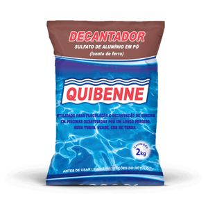 Decantador Sulfato de Alumínio 2kg DC2 Quibenne