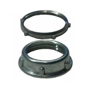 Kit Bucha com Arruela para Eletroduto 2 peças 3/4" Alumínio Inca