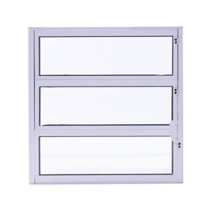 Janela de Alumínio Basculante 60 x 60 cm Branco BSC037 Esal