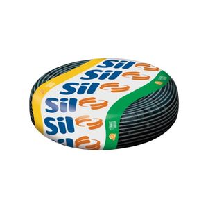 Cabo FlexSil 750V 1x2,5mm Rolo 25m Preto Sil