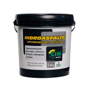 Impermeabilizante Asfáltico Hidroasfalto Galão 3,6kg RodoQuímica