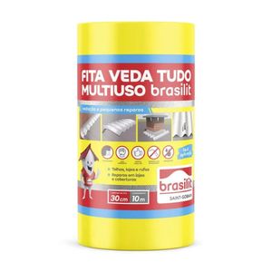Fita Asfáltica Veda Tudo Multiuso 30cm x 10m Brasilit