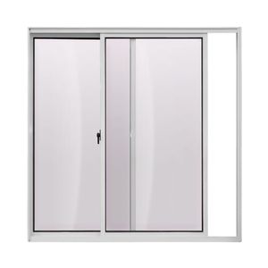 Janela de Alumínio Vitrô 2 Folhas 120 x 100 cm VT162 Esal