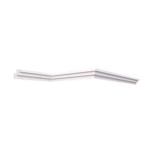 Rodaforro de Poliestireno Modern T50 2m Branco Homestar